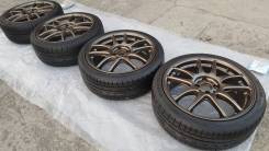 Комплект шикарных семнашек Work Emotion CR-Kai Kiwami На лете Toyo. 7.0x17" 4x100.00 ET42 ЦО 60,0 мм.