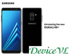 Samsung Galaxy A8+. Новый, 32 Гб, Черный, 3G, 4G LTE, Dual-SIM, Защищенный