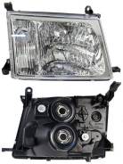 Фара. Toyota Land Cruiser, FZJ100, FZJ105, HZJ105, HZJ105L Двигатели: 1FZFE, 1HZ