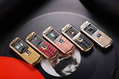 Vertu. Новый, до 8 Гб, Зеленый, Dual-SIM, Кнопочный