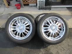 Красивые колеса Buddy BOND с резиной 275/45R20. 8.5x20" 6x139.70 ET10 ЦО 108,0 мм.