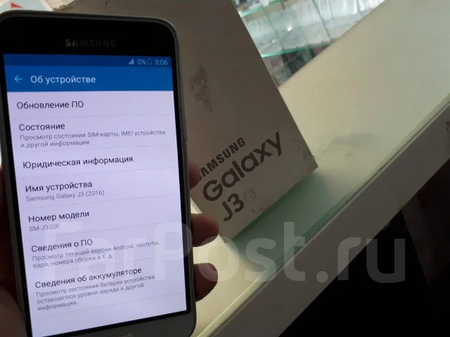 Samsung Galaxy J3 2016. �����, �����, 3G, 4G LTE, Dual-SIM ����