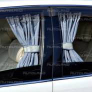 Комплект штор "Autoland PREMIUM" 1701331-169GY на окна а/м, 2шт, LL, 60см, серый