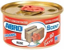 Ароматизатор воздуха на панель органический "ABRO Scent" AS-560-RO Роза
