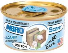 Ароматизатор воздуха на панель органический "ABRO Scent" AS-560-CT Хлопок