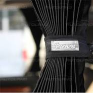 Комплект штор "Autoland Frenzo Contrast" 1703339-562BK 2шт, XS, 60см, черный