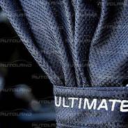 Комплект штор "Autoland ULTIMATE" 1701332-263BK сетчатые, 2шт, S, 60см, черный