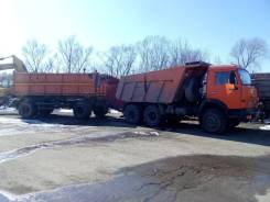 КамАЗ 65115. Продается с прицепом Нефаз-8560-02, 10 850 куб. см., 10 т и больше
