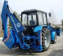 Елазовец ЭП-2630Е. Экскаватор-погрузчик ЭП-2630Е в Иркутске, 0,28 куб. м. Под заказ