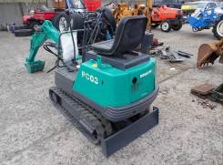 Komatsu PC03. Мини-экскаватор Komatsu Pc03, 0,01 куб. м.