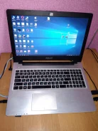 Asus K56CB. 15.6", 2 700����, ��� 8 ��, ���� 128���, WiFi: 1, Bluetooth: 1, ����������� �� 3��. ����