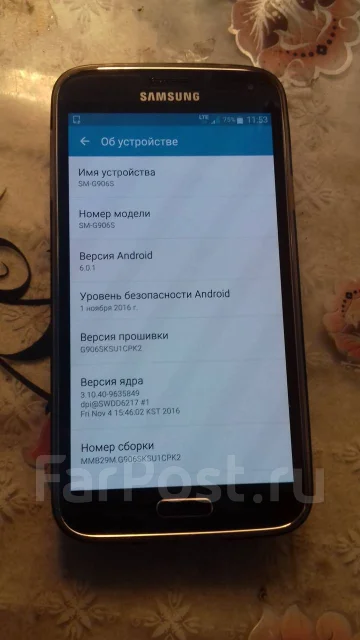 Samsung Galaxy S5. �/�, 4G LTE ����