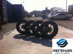 Диски SHLK R 16 5X114.3 + Wideway Goodway 205/55 R16. 7.0x16 5x114.30 ET45 ЦО 60,1 мм.