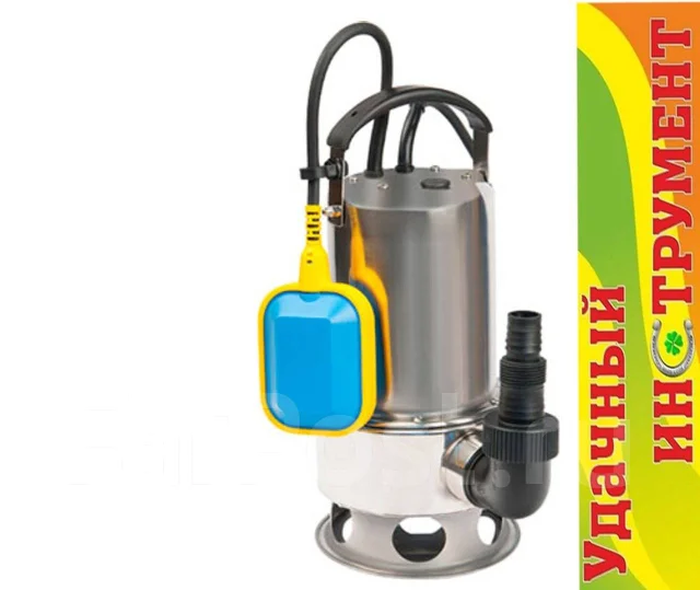 Насос погружной дренажный Unipump Inoxvort 400SW, 400 Вт, 140 л/мин ...