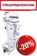 Evinrude. 90,00 л.с., 2-тактный, бензиновый, нога L (508 мм), Год: 2016 год