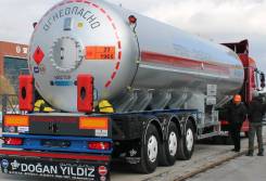 Dogan Yildiz. Газовоз новый 40 м3 облегченный 10800 кг. Под заказ