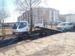 Mitsubishi Fuso Canter. Mitsubishi Canter fe437 4d33 1992 эвакуатор, 4 210 куб. см., 3 000 кг., 4x2