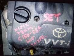 Двигатель в сборе. Toyota: Premio, Allion, Platz, Allex, ist, Sienta, Vitz, Porte, XA, Echo, Probox, Funcargo, Raum, Yaris, WiLL Cypha, Corolla Fielde...