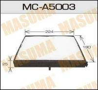 Салонный фильтр AC0138 MASUMA CHEVROLET/ LACETTI/ V1400,V1600,V1800, V2000 03- (1/40) MC-A5003