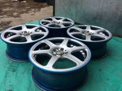Диски RAYS Volk Racing шины 225/45/17 на Subaru/Allion/Camry/Caldina. 7.5x17 5x100.00 ET50 ЦО 65,0 мм.