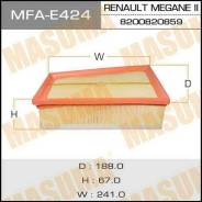 Воздушный фильтр A0459 MASUMA LHD RENAULT/ MEGANE II/ V1600 08- (1/22) MFA-E424