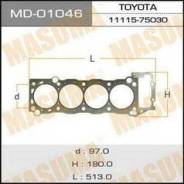 Прокладка головки блока цилиндров. Toyota: Quick Delivery, Tacoma, Granvia, Dyna, 4Runner, Hilux, Coaster, Regius, Grand Hiace, Land Cruiser, ToyoAce...