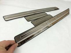 Накладка на порог. Nissan Qashqai, J10, J10E