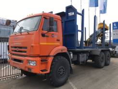 КамАЗ 43118-46. КМУ Сортиментовоз Камаз 43118-3027-46 (без спалки) + КМУ ОМТЛ-97-03, 11 960 куб. см., 15 000 кг., 6x6