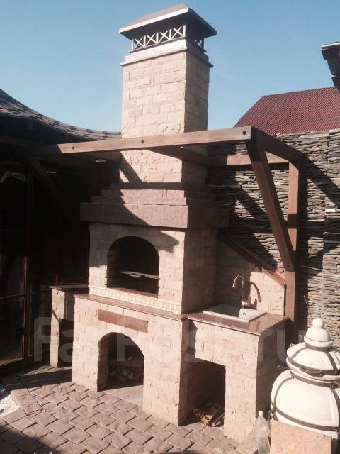 Облицовочный камень, Плитняк, Златолит, Хакаский плитняк. Укладка, в ...