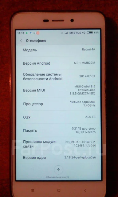 Xiaomi Redmi 4A. �/�, �������, 4G LTE ����