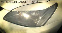 Накладка на фару. Mitsubishi Lancer, CS1A, CS2A, CS3A, CS3W, CS5A, CS5W, CS6A, CS7W, CS9A, CS9W, CS2W, CS7A, CS2V Двигатели: 4G13, 4G15, 4G18, 4G63, 4...
