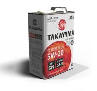 Takayama. Вязкость 5W-20, синтетическое