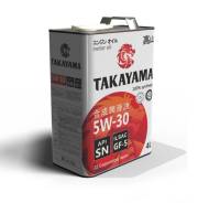 Takayama. Вязкость 5W-30, синтетическое