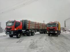Iveco Trakker. Седельный тягач AT720T45WT (AMT 633910), 12 998 куб. см., 85 000 кг.