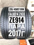 Falken Ziex ZE914 Ecorun. Летние, 2017 год, 10 %, 2 шт. Под заказ