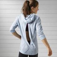 Брендовый Беговой Тонкий Свитер Reebok Spartan Burnout Hoodie BK1226. 42