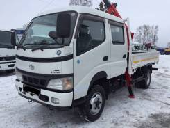 Toyota Dyna. Двухкабинник 4WD самогруз , 2003 г. в., 4 600 куб. см., 2 000 кг.