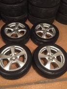 Продам комплект колес Weds Leonis на 16 с летней резиной. 7.0x16" 5x100.00 ET48 ЦО 73,0 мм.