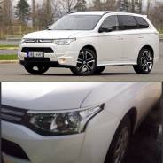 Накладка на фару. Mitsubishi Outlander