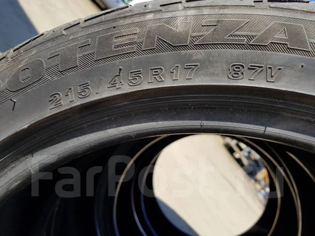 Bridgestone Potenza RE050A II. ������, 2010 ���, �/�, ����� 70 % ����