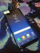 Samsung Galaxy S8. Б/у, 64 Гб, Черный, 3G, 4G LTE, Dual-SIM, Защищенный