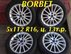 Borbet. 7.0x16, 5x112.00, ET38