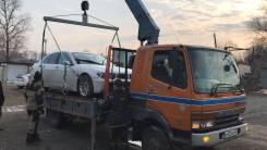 Эвакуатор c Краном в Хабаровске круглосуточно 24/7 Дёшево