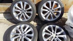 Почти новое лето 235/45 R18 на оригинальном литье Honda Accord. 8.0x18" 5x114.30 ET55