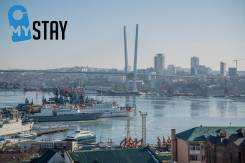 Гостинка, улица Алеутская 17. Центр, 20 кв. м. Вид из окна днем