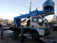 Aichi. Автовышка 14,5 метров , управление с 2х постов, беспробежная, 4 600 куб. см., 14 м.