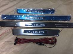 Накладка на порог. Toyota Prius, NHW20