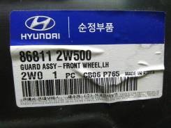 Защита под крыло HYUNDAI SANTA FE, DM, G4KE, 868112W500, 0190002247