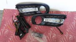 Фара противотуманная. Nissan Tiida, C11, JC11, NC11, SC11 Двигатели: HR15DE, HR16DE, MR18DE