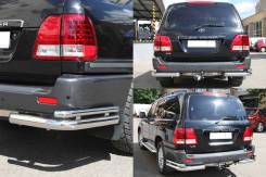 Кенгурятники, силовые бампера. Toyota Land Cruiser, FZJ100, HDJ100, HDJ100L, J100, UZJ100, UZJ100L, UZJ100W